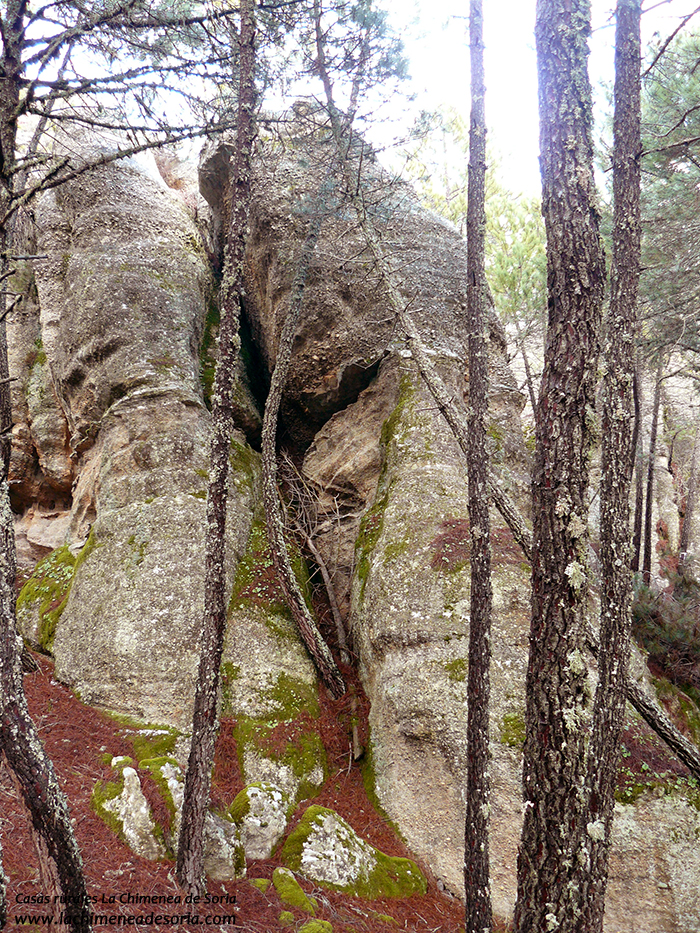 formaciones rocosas en Espeja